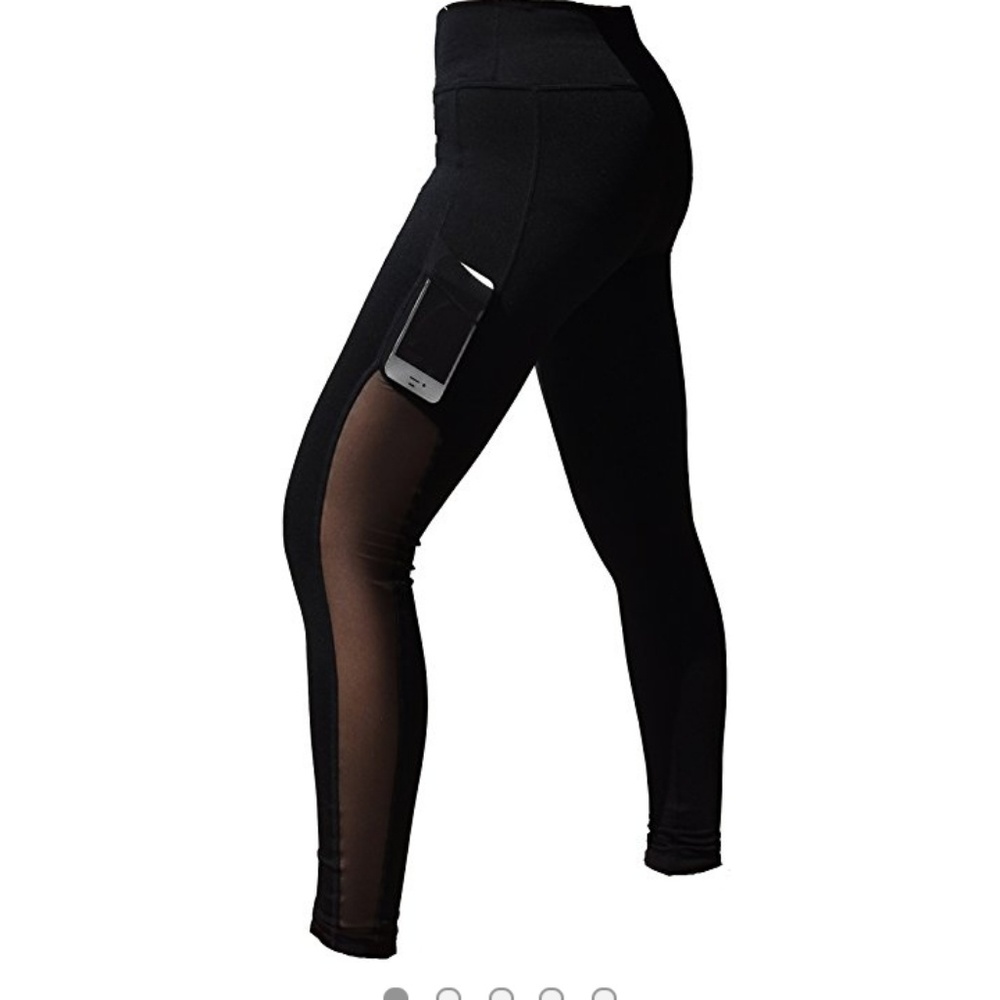 Women's black leggings